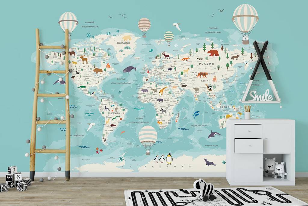 Карта мира "Приключения"