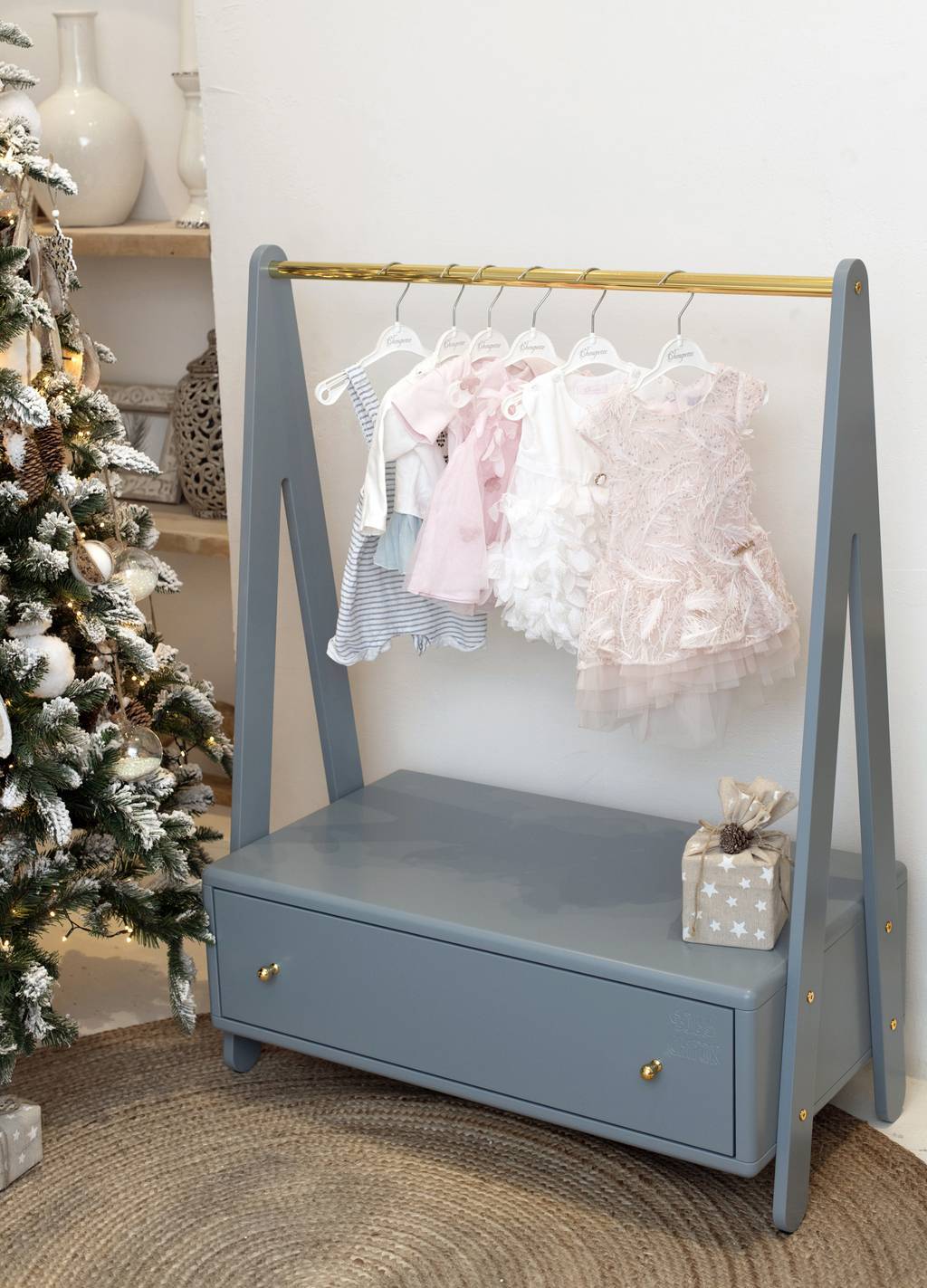 Мини-гардеробная «Baby Chipak» оловянная