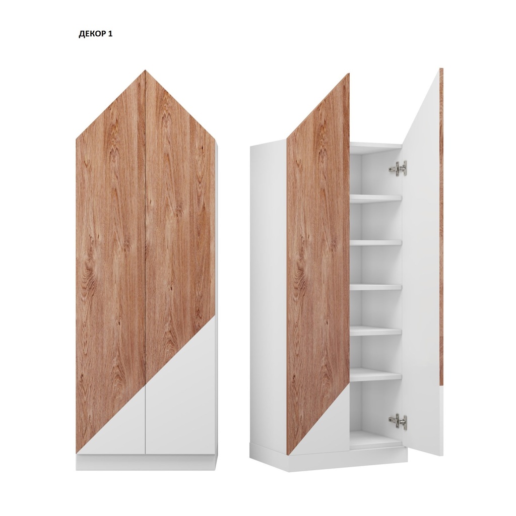 Шкаф “Норвежский лес с декором”