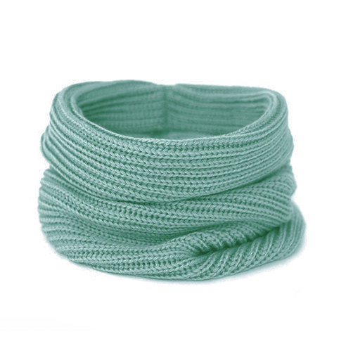 Снуд цвет морской волны пастельный