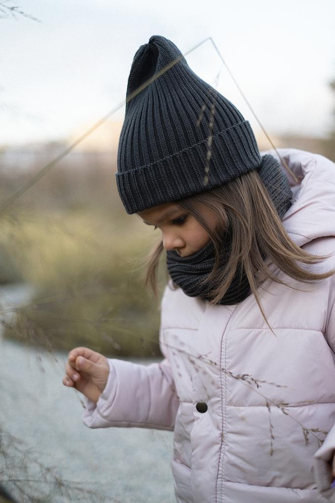 Шапка графит