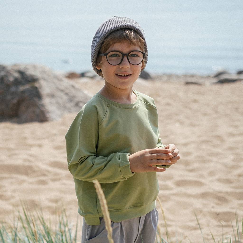 Свитшот оверсайз фисташковый