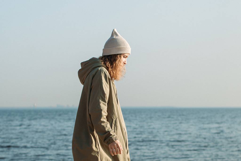 Хлопковая шапка айвори