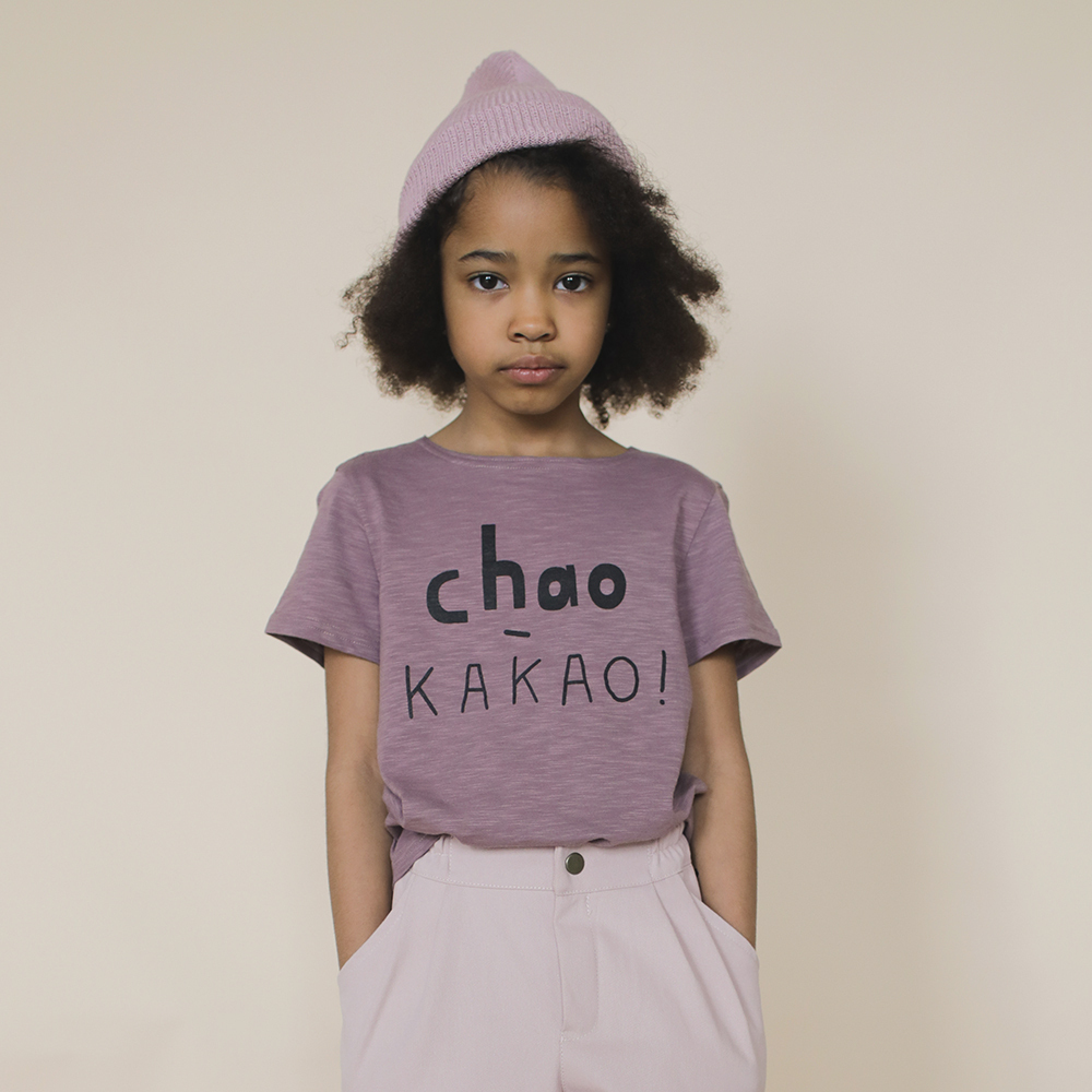 Футболка "chao-какао" какао (взрослые и детские)