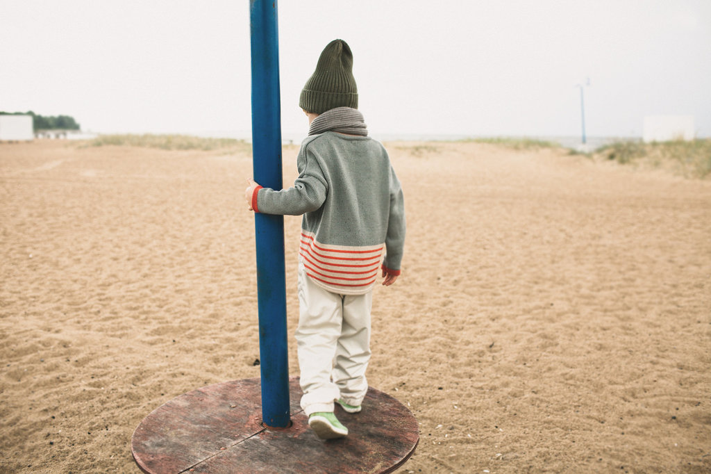 Брюки из плащёвки бежевые