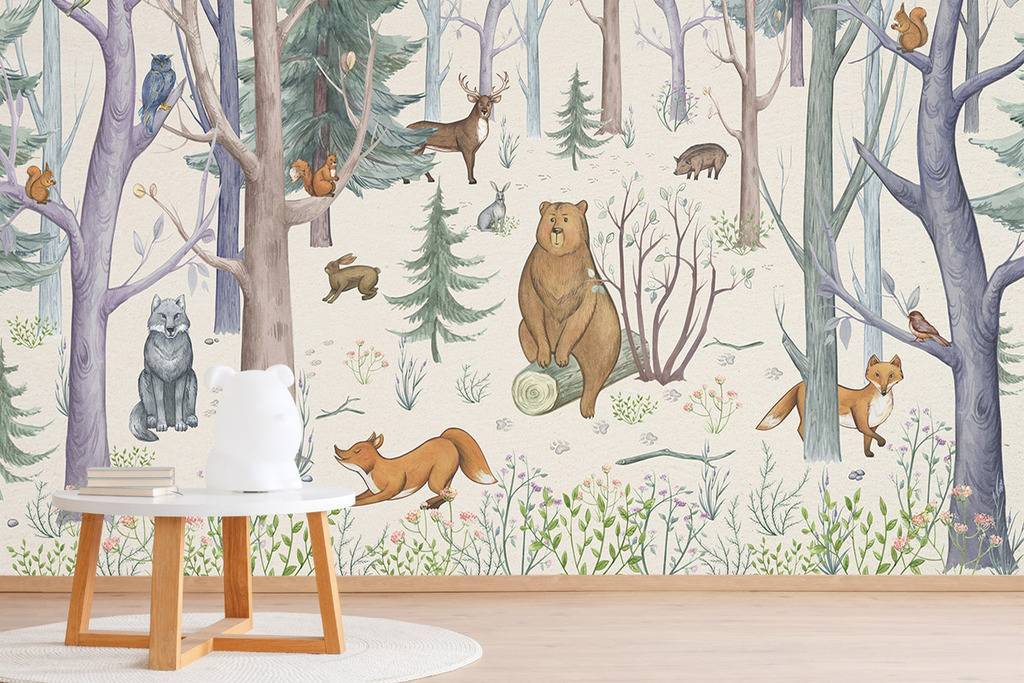 Обои "По следам"