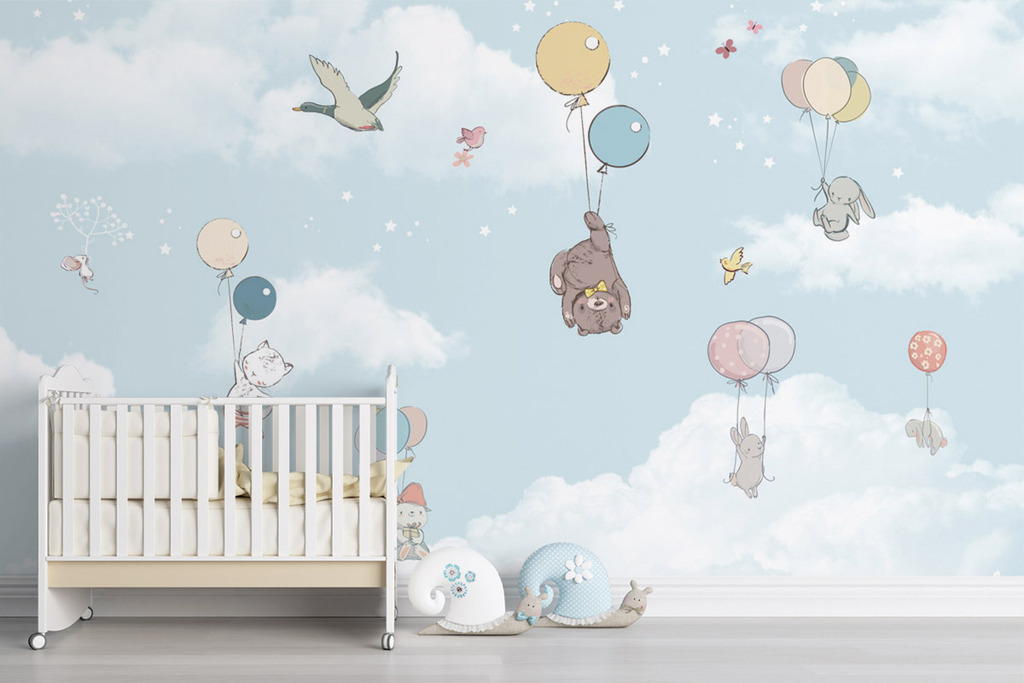 Обои "Мишка и друзья"