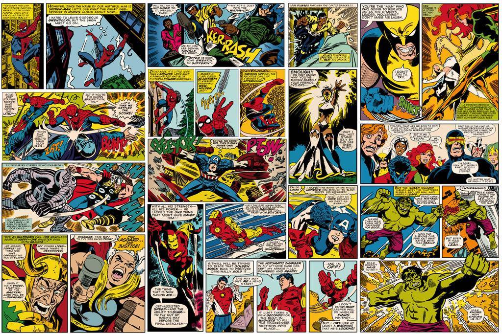 Обои "Комиксы"