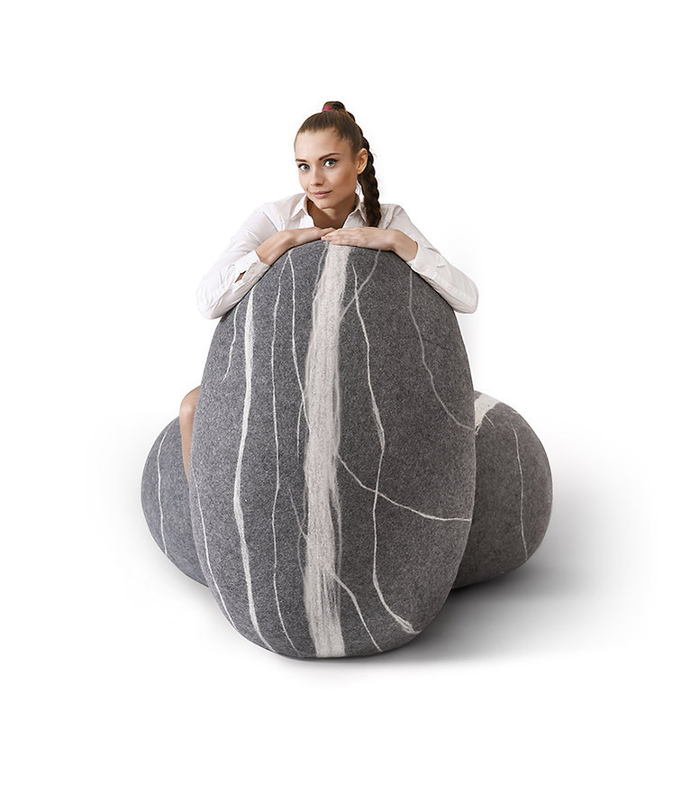 Пуф-камень "Бонго"