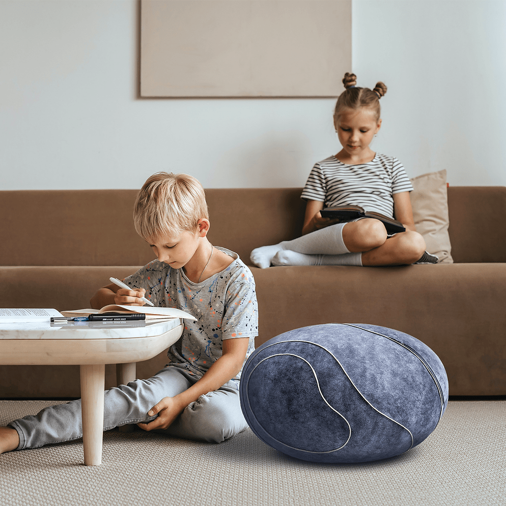 Пуф-камень шитый "Иона"