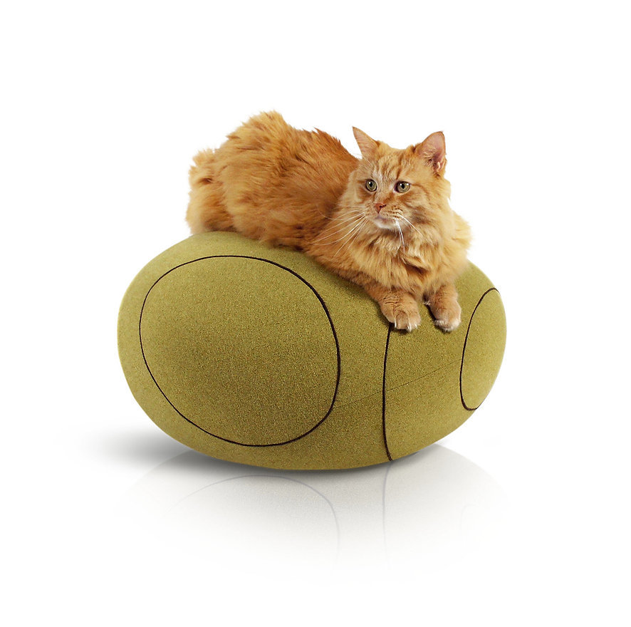 Пуф-камень шитый "Макадамия"