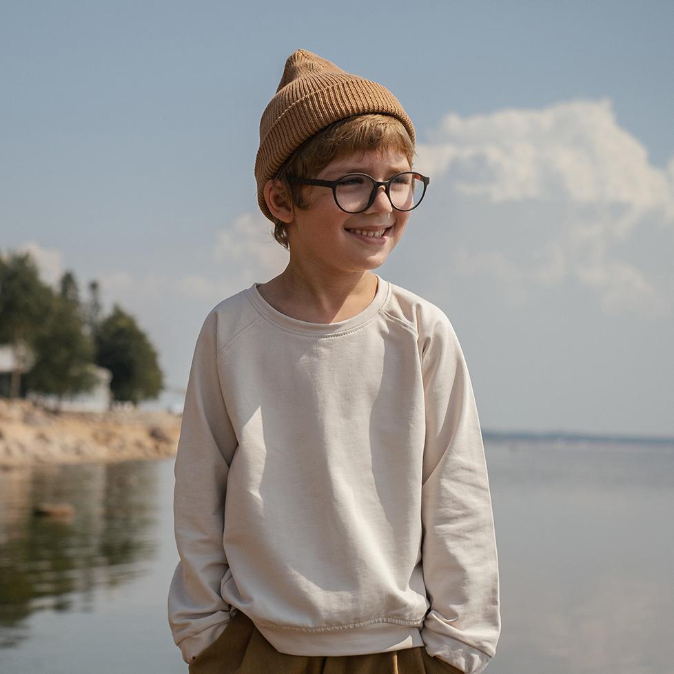 Свитшот оверсайз айвори