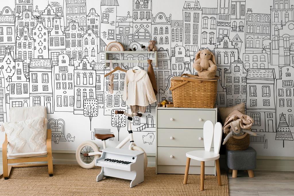 Обои "Городские линии"