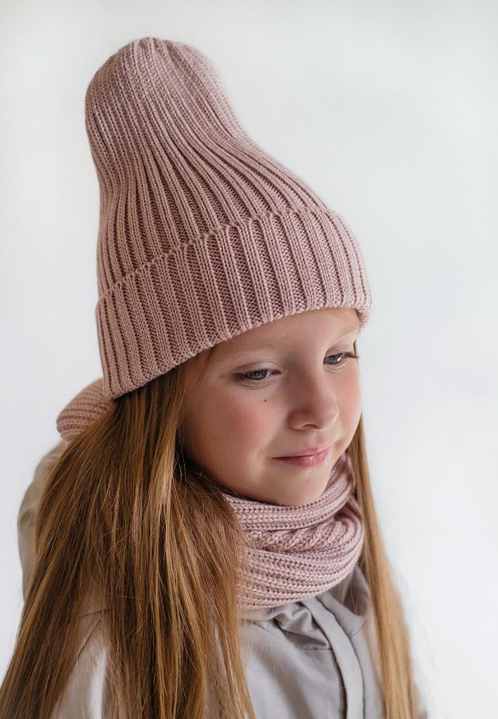 Снуд нежно-розовый