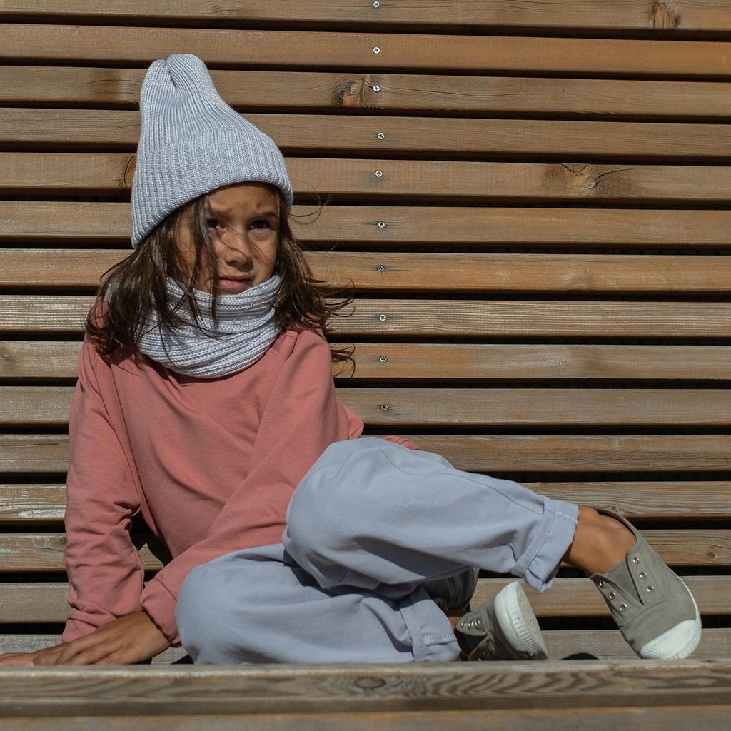 Снуд светло-серый