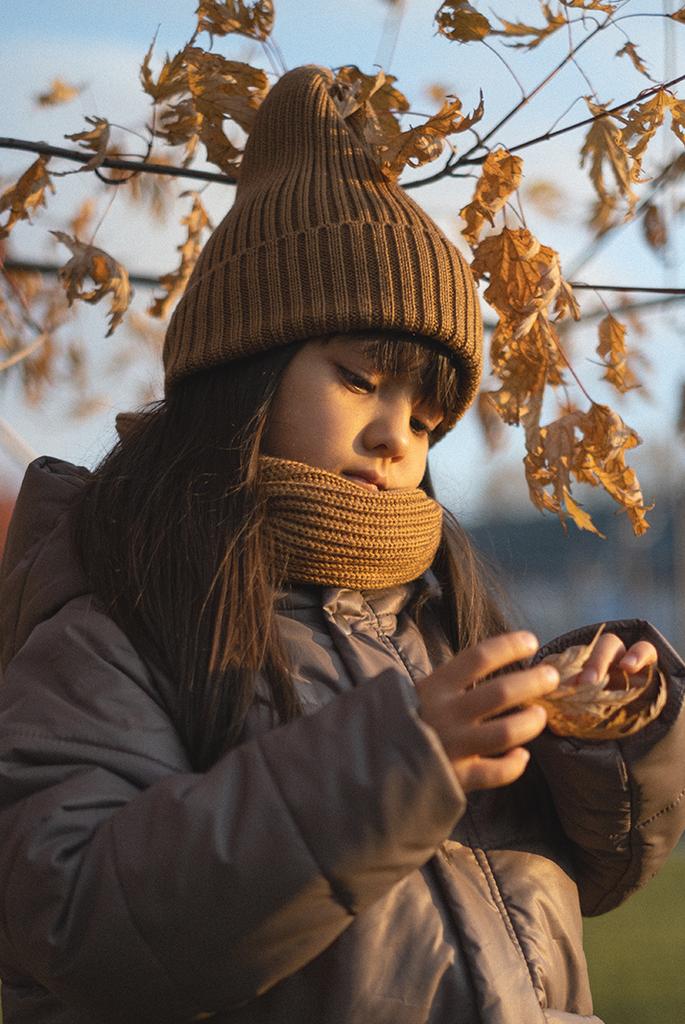 Снуд светло-коричневый