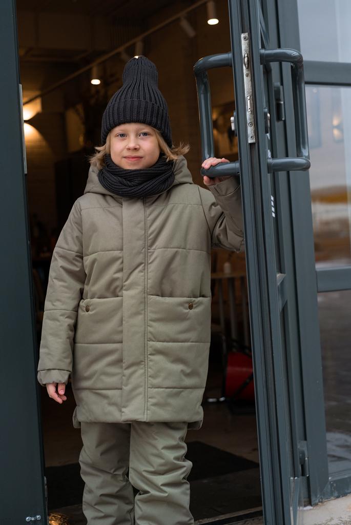 Куртка утеплённая оливсковая (мембрана)