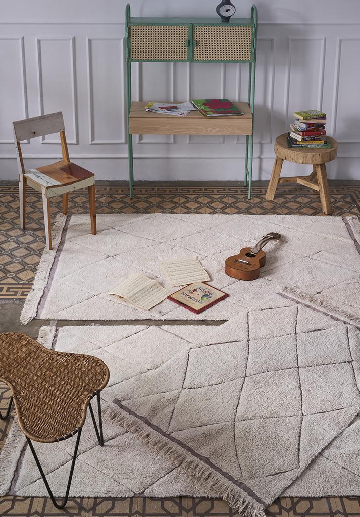 Стираемый ковер RugCycled Берберский 90*130