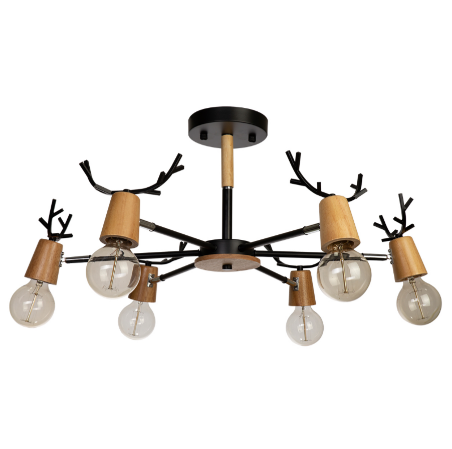 Люстра Loft It Sven черный