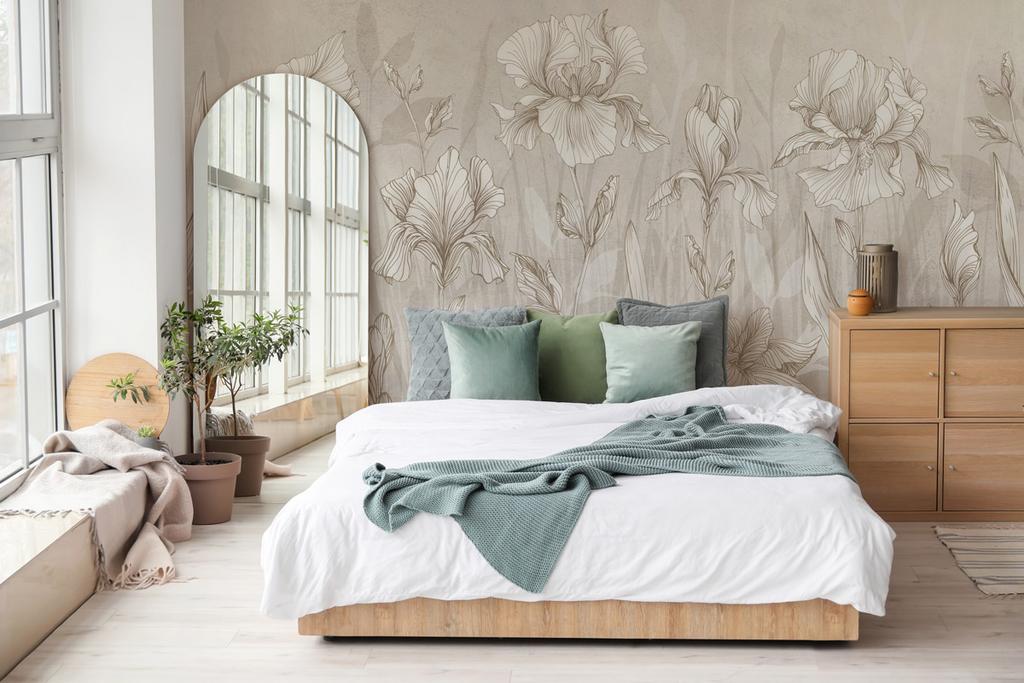 Обои "Изящные ирисы"