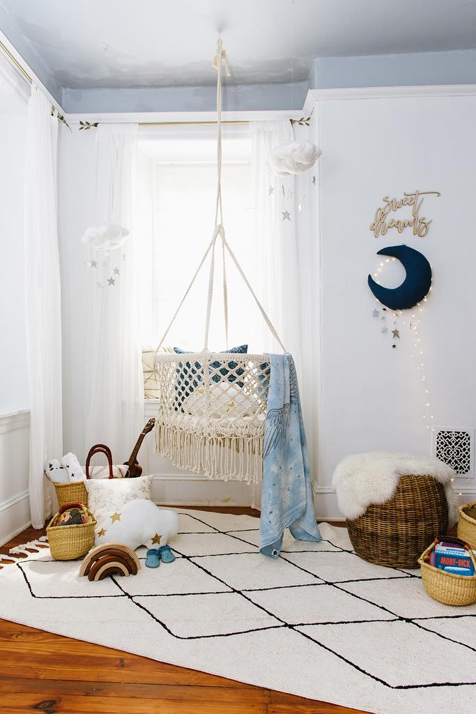 Ковер Bereber Берберский черно-белый бежевый 140*200