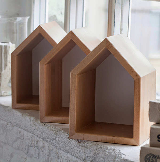 Полки-домики навесные