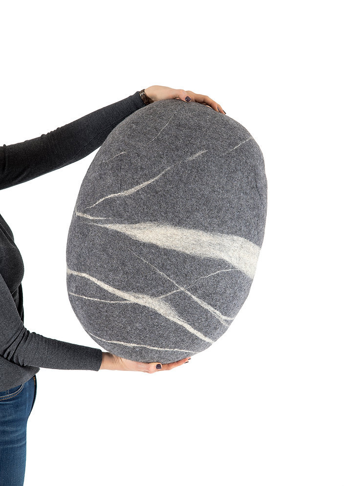 Пуф-камень "Морская галька"