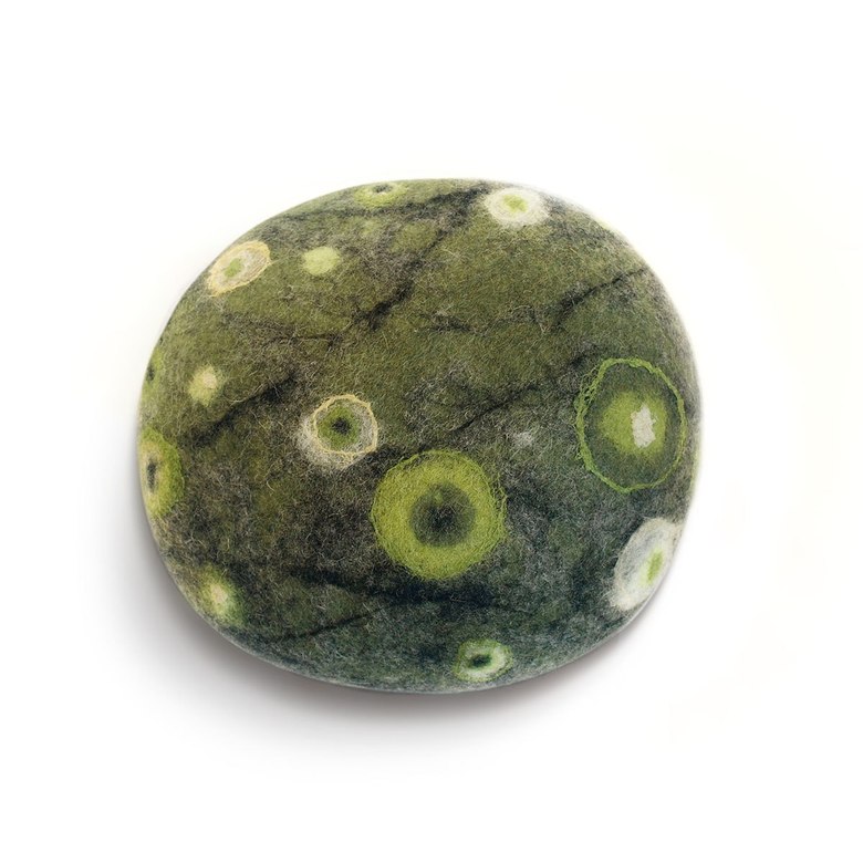 Пуф-камень "Мох"