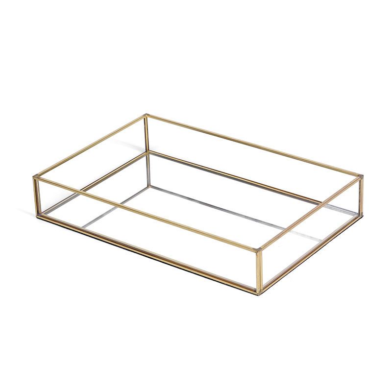 Поднос зеркальный 30х20 см