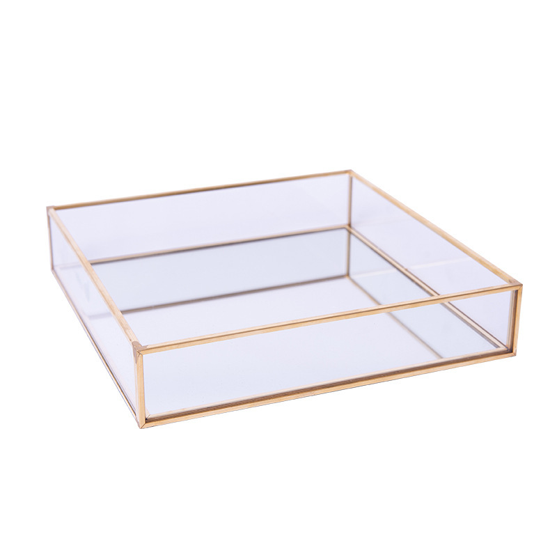 Поднос зеркальный 20х20 см