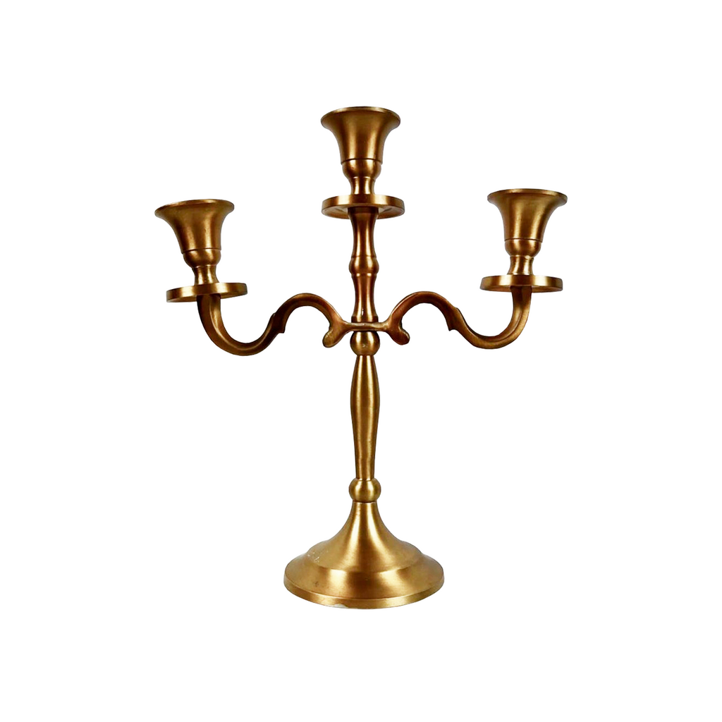 Подсвечник алюминий Власть на 3 свечи