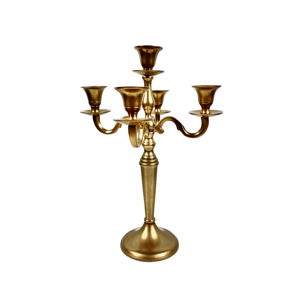 Подсвечник алюминий Джания на 5 свечей