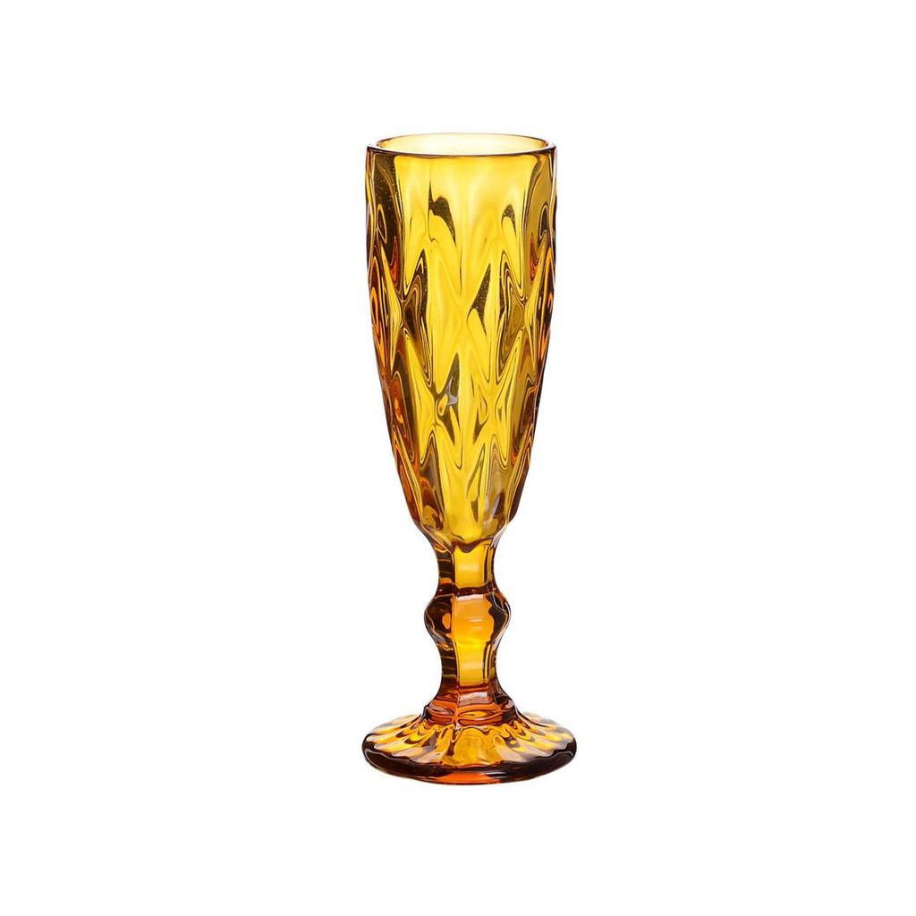 Бокал для шампанского Бриллиант янтарный 175 мл