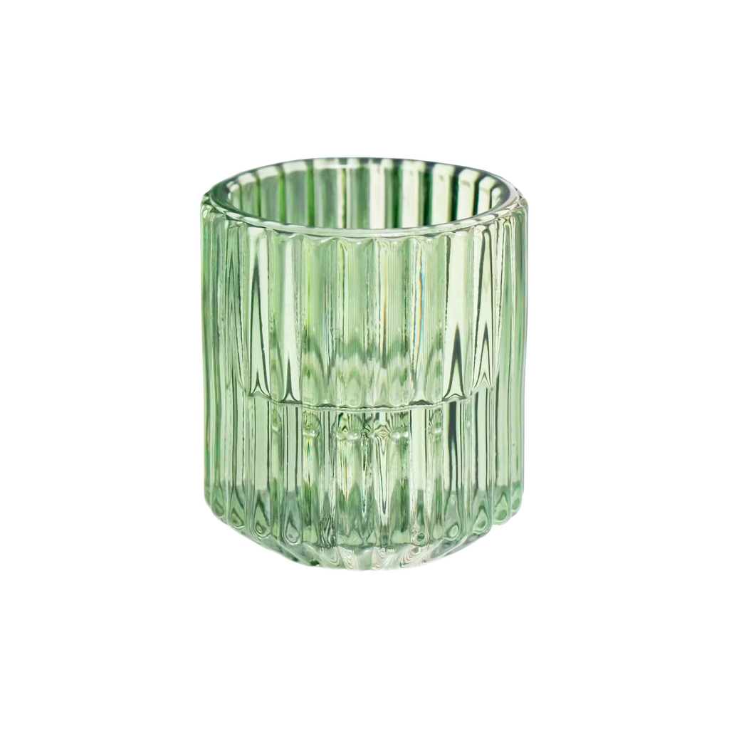 Подсвечник Долли двухсторонний зеленый 6 см