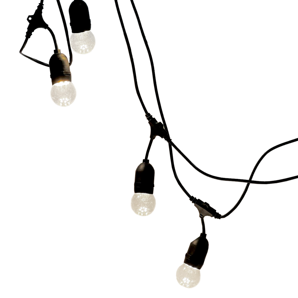 Гирлянда Retro light 10 м, 20 ламп, шаг 50 см