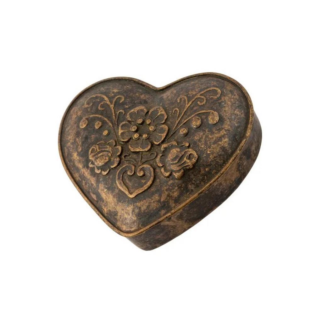 Шкатулка Сердце 8,5х3х7 см