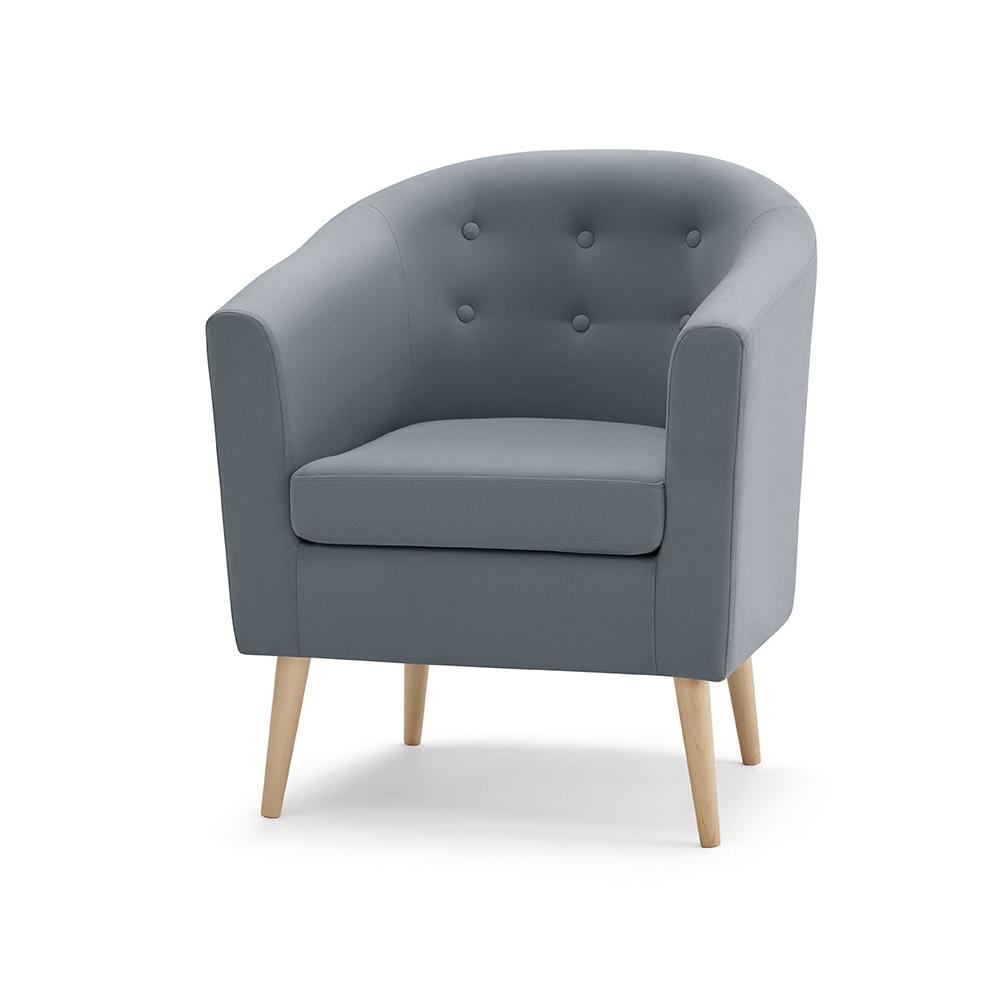 Кресло Scandiса серое