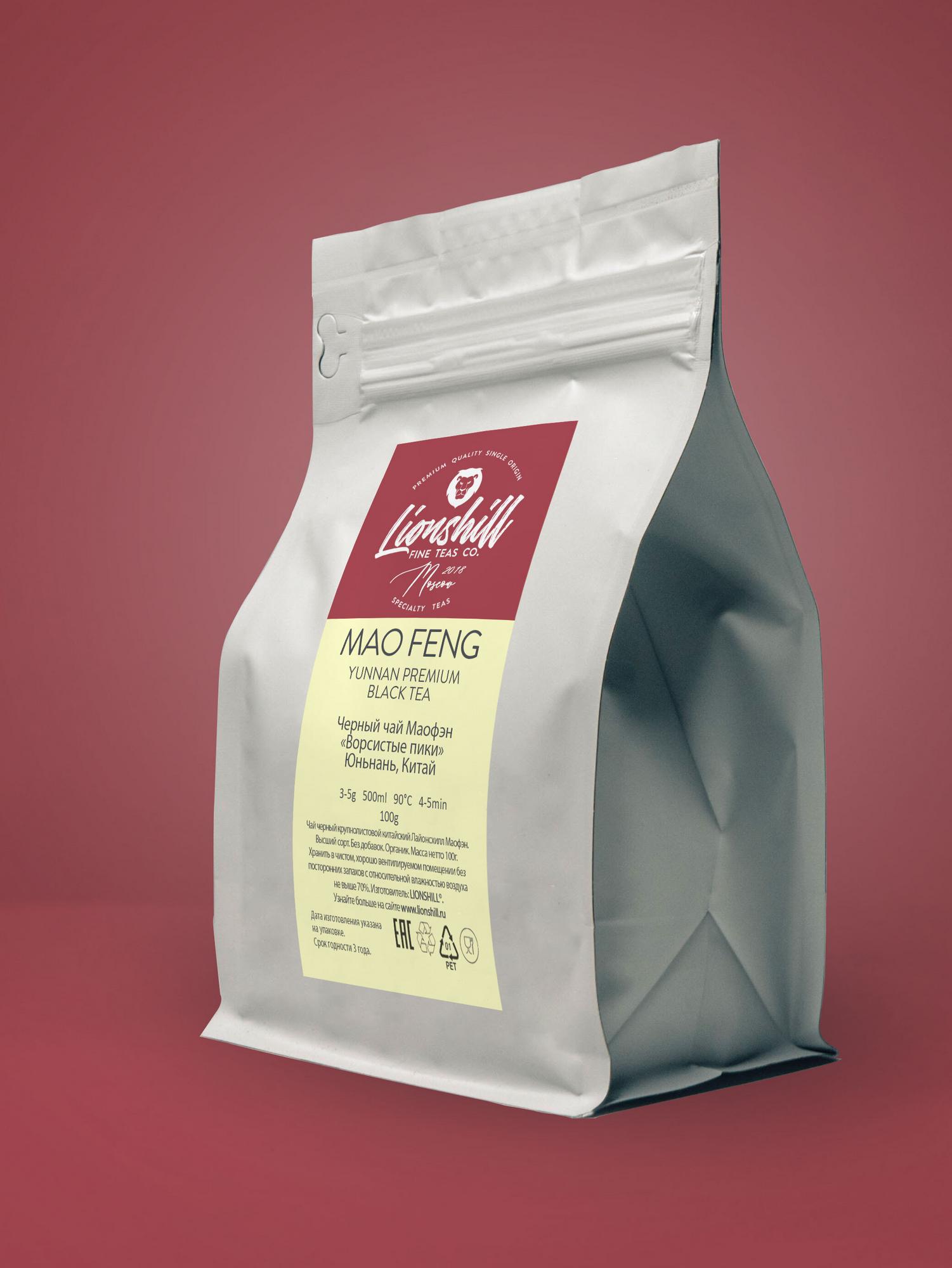 Мао Фен ("Ворсистые пики", черный чай Mao Feng)