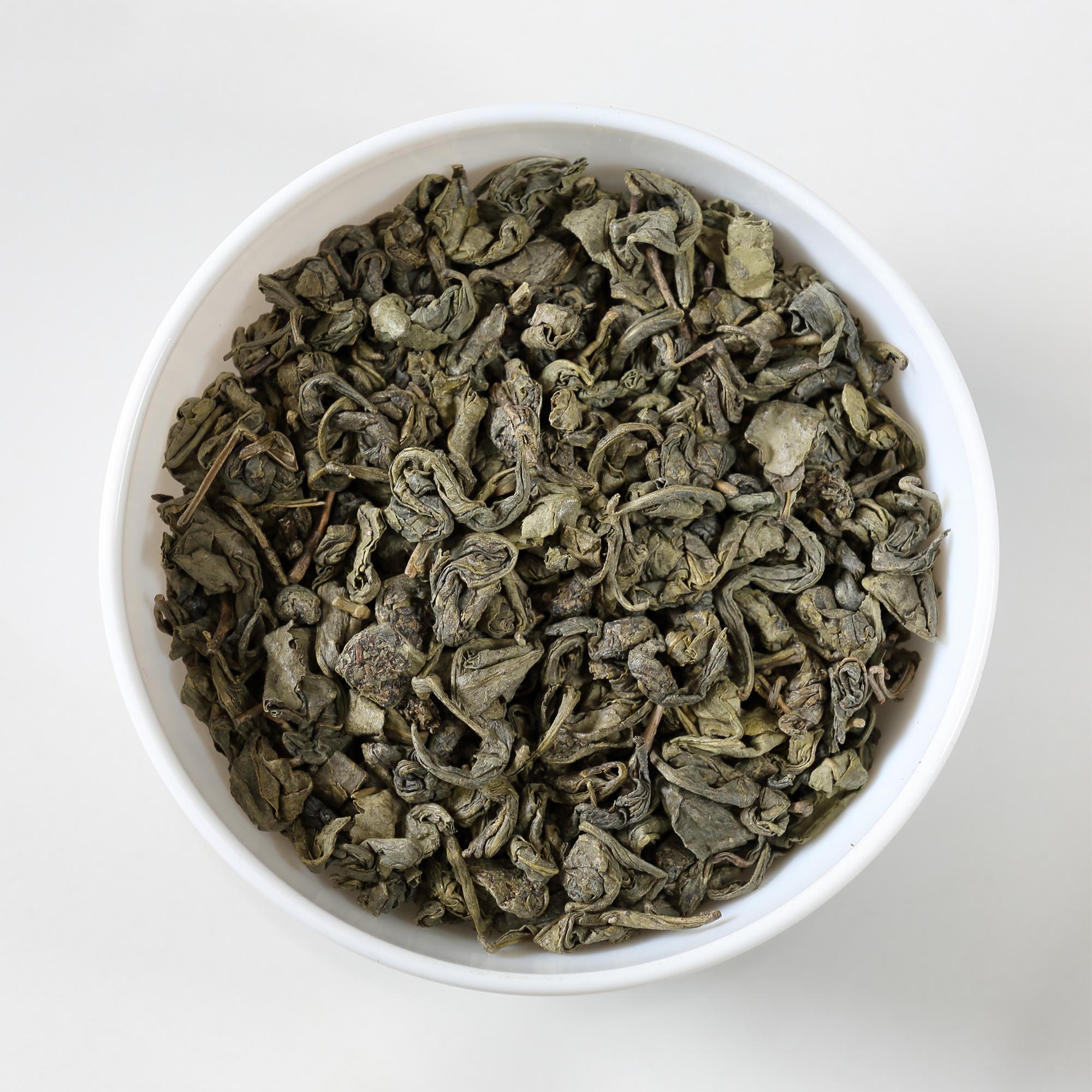 Зеленый чай Ганпаудер крупный, Китай