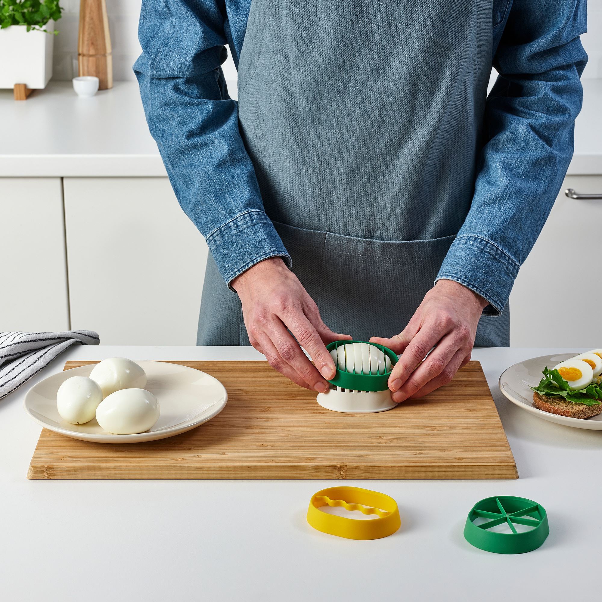 UPPFYLLD IKEA Yumurta dilimləyici