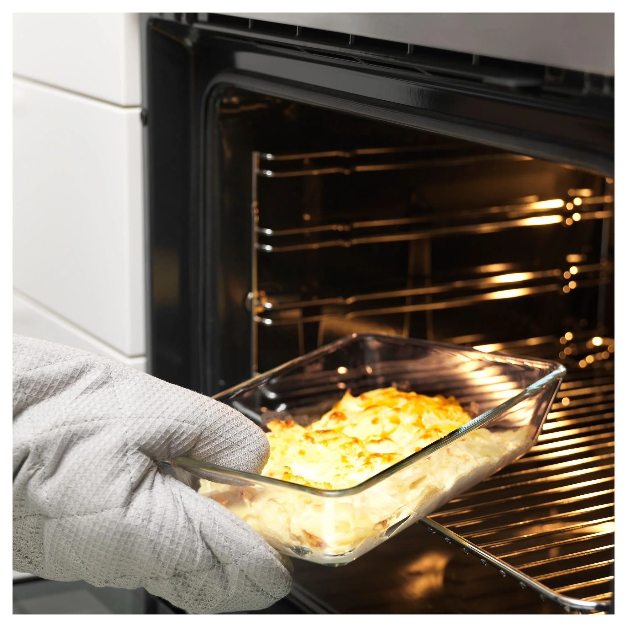 MIXTUR IKEA Soba üçün qəlib, şüşə, 27x18 sm