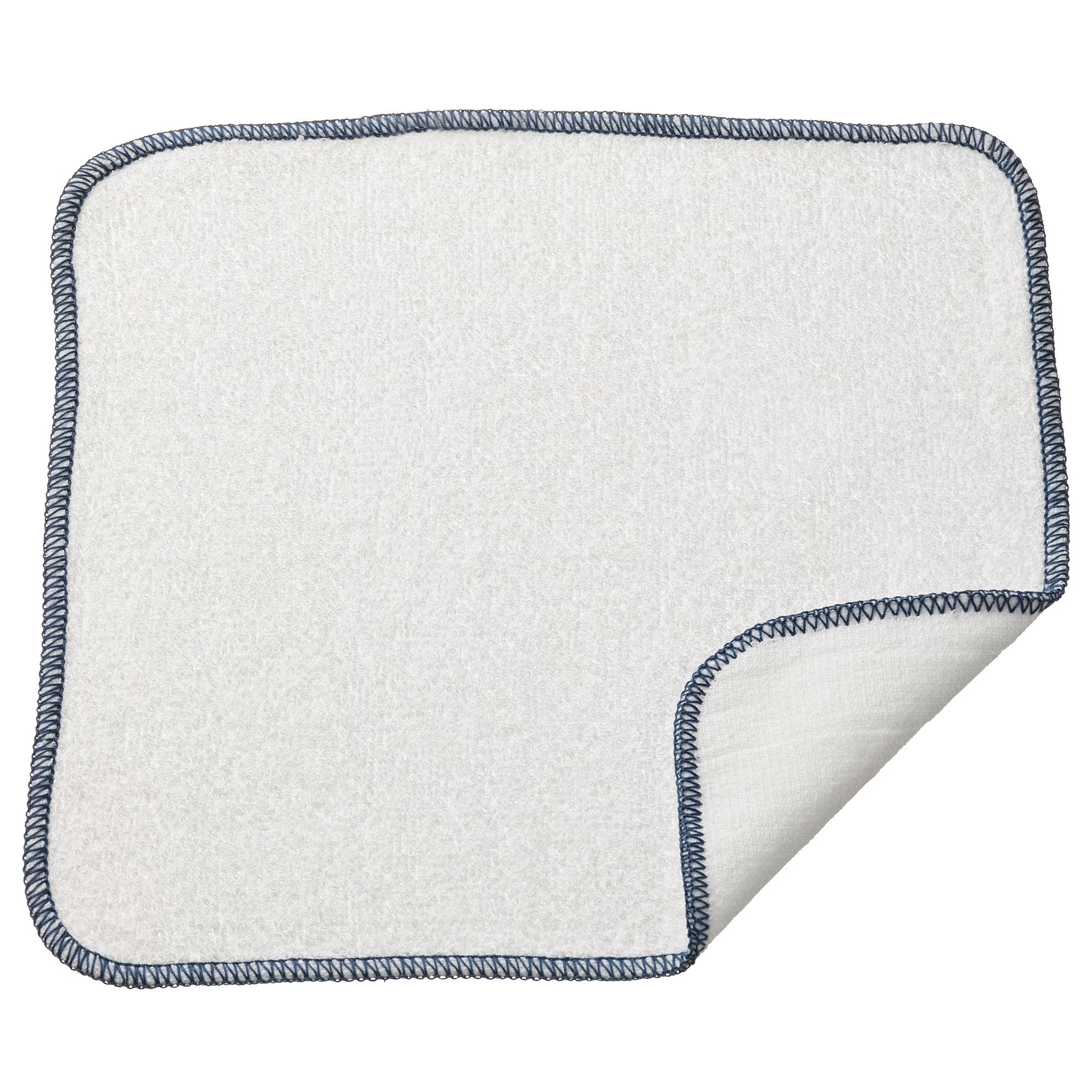 HILDEGUN IKEA Təmizlik bezi, ağ-mavi, 25x25 sm (MƏHSUL SATIŞDA MÖVCUD DEYİL)