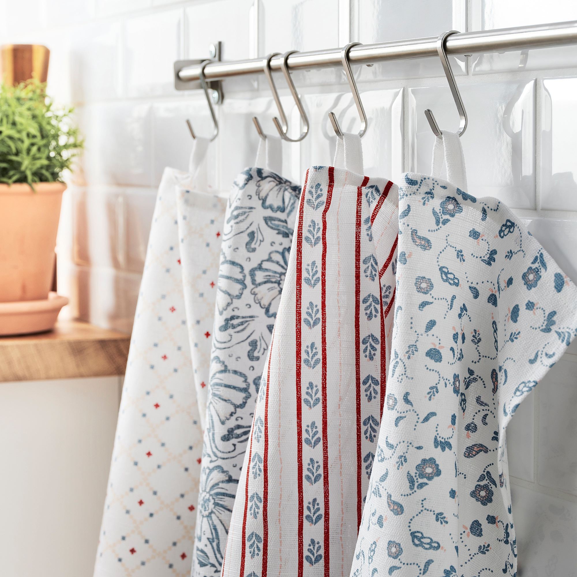 INAMARIA IKEA Çay dəsmalı, fərqli rənglər, 30x40 sm, 4 ədəd (MƏHSUL SATIŞDA MÖVCUD DEYİL)