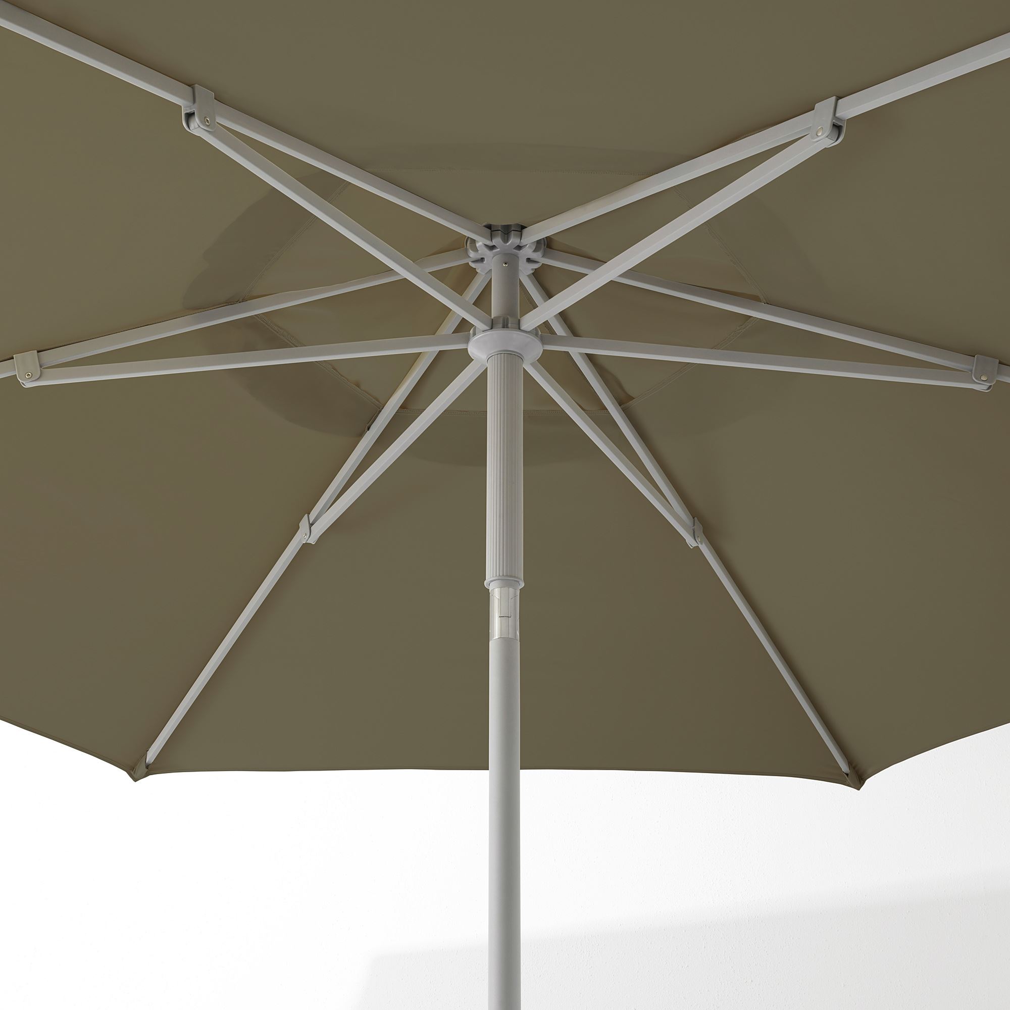 KUGGO/LINDOJA IKEA Günəş çətiri, yaşıl, 300 sm, ayaqlı (MƏHSUL SATIŞDA MÖVCUD DEYİL)