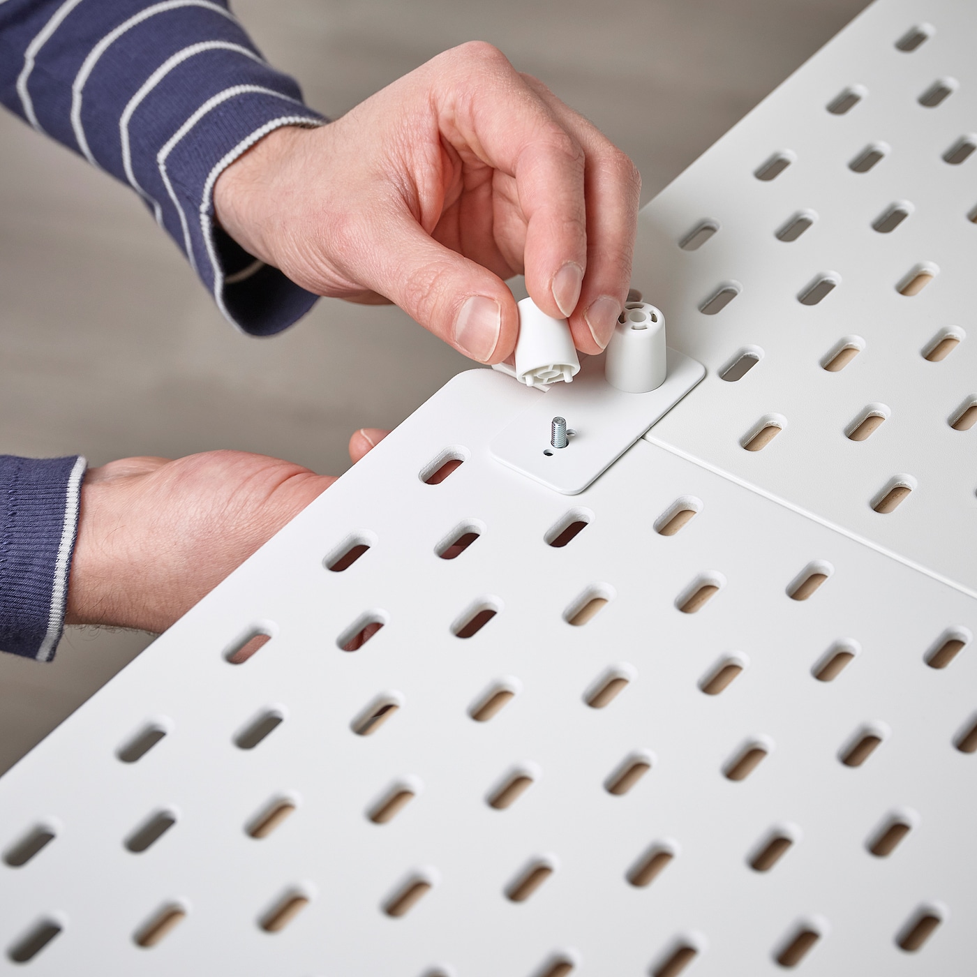 SKADIS IKEA СКОДИС Panel birləşdirici, ağ