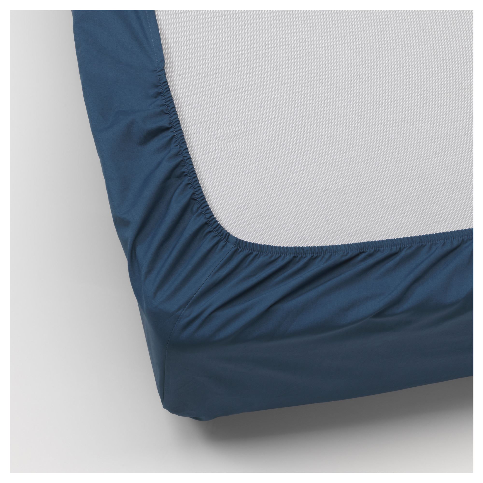 ULLVIDE IKEA Döşək üzü, rezinli, tünd-göy