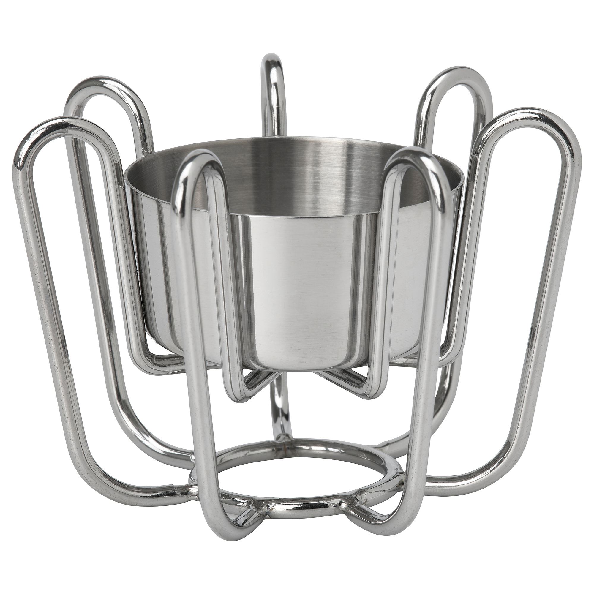 PASTADD IKEA Şamdan, 6 sm, gümüşü (MƏHSUL SATIŞDA MÖVCUD DEYİL)