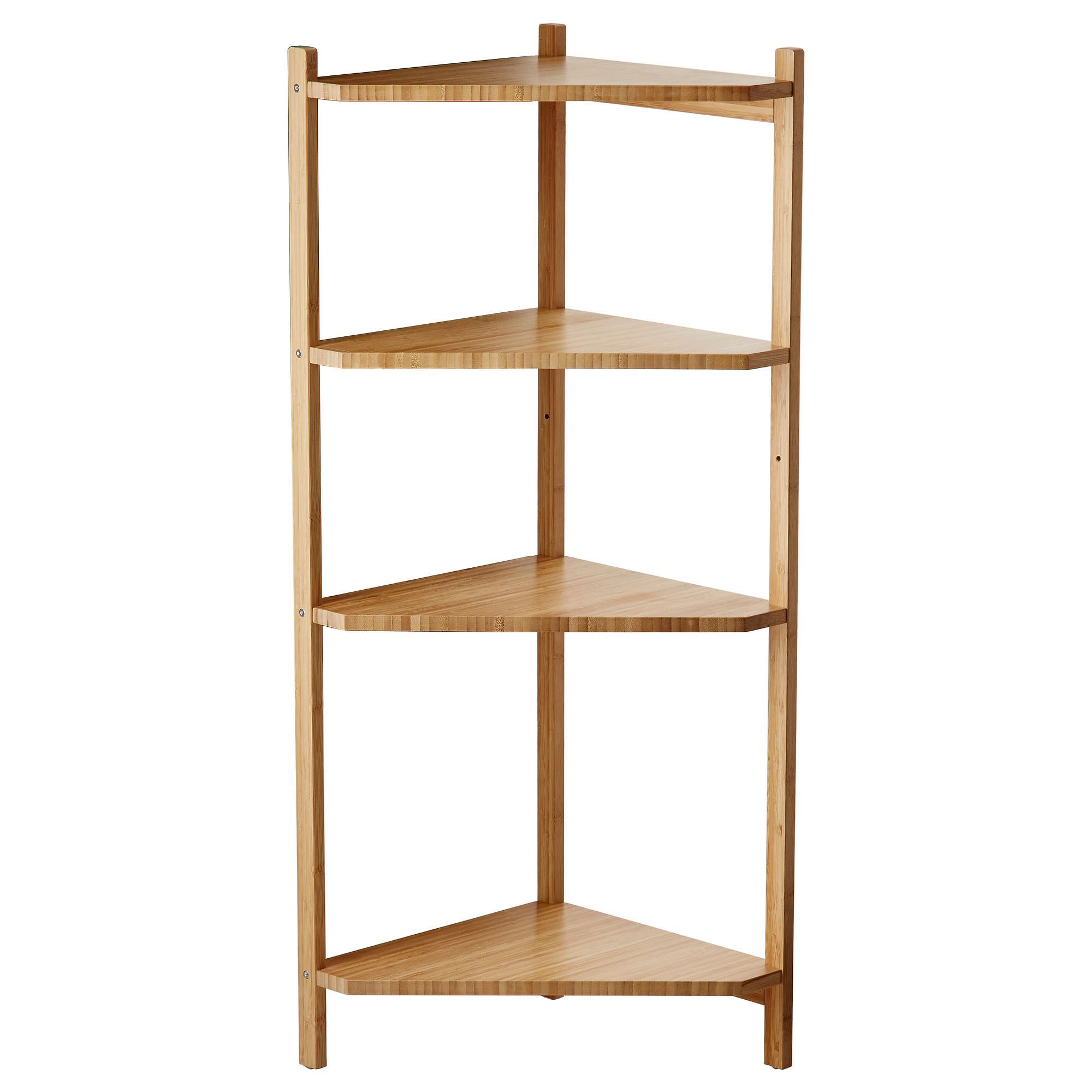 RAGRUND IKEA Hamam rəfi, bambuk, 34x99 sm