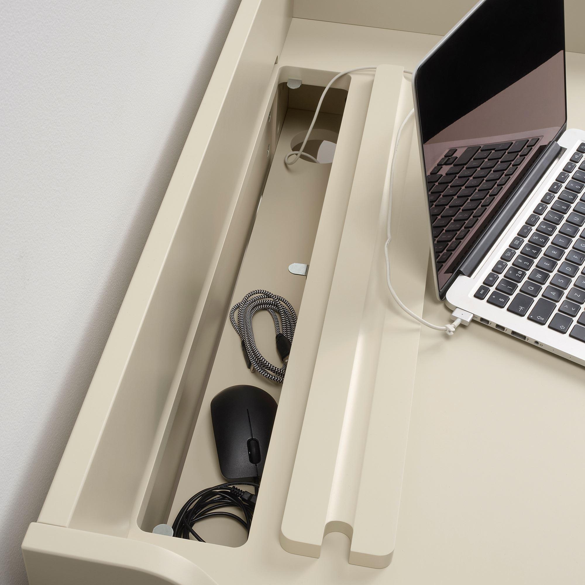 LOMMARP IKEA Yazı masası, açıq-bej 90x54 sm