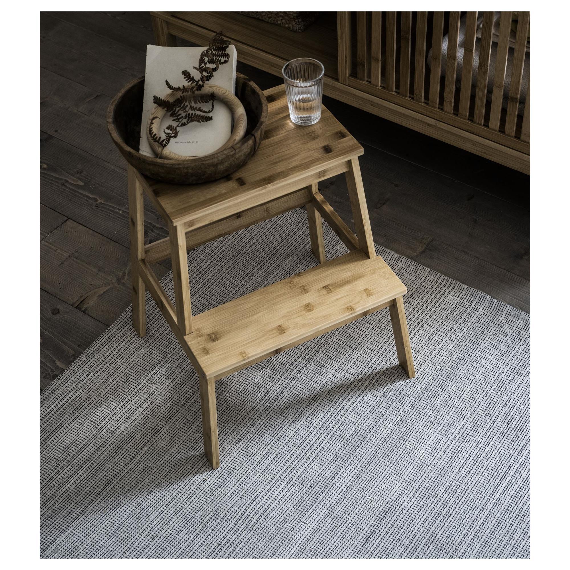 TENHULT IKEA Taburet-pilləkan, bambuk, 43x40x50 sm